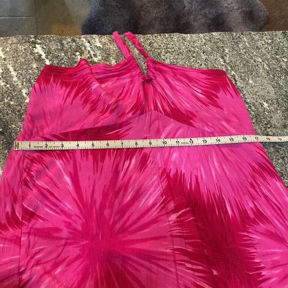 Jackie K 80’s Polynesian Hawaiian Dress size M/L - Picture 8 of 11